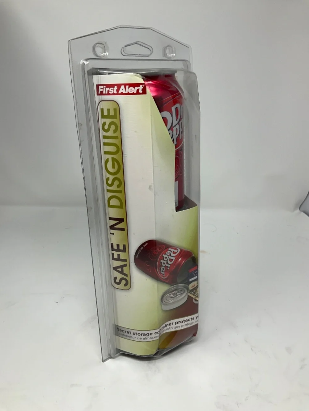 Dr. Pepper secret storage container.  H288